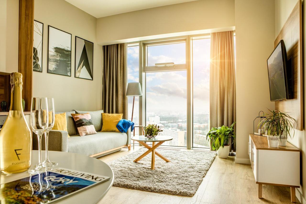 Apartamenty Sky Tower Wrocław Eksteriør billede