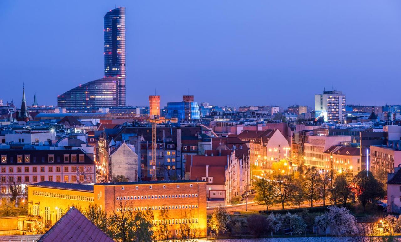 Apartamenty Sky Tower Wrocław Eksteriør billede
