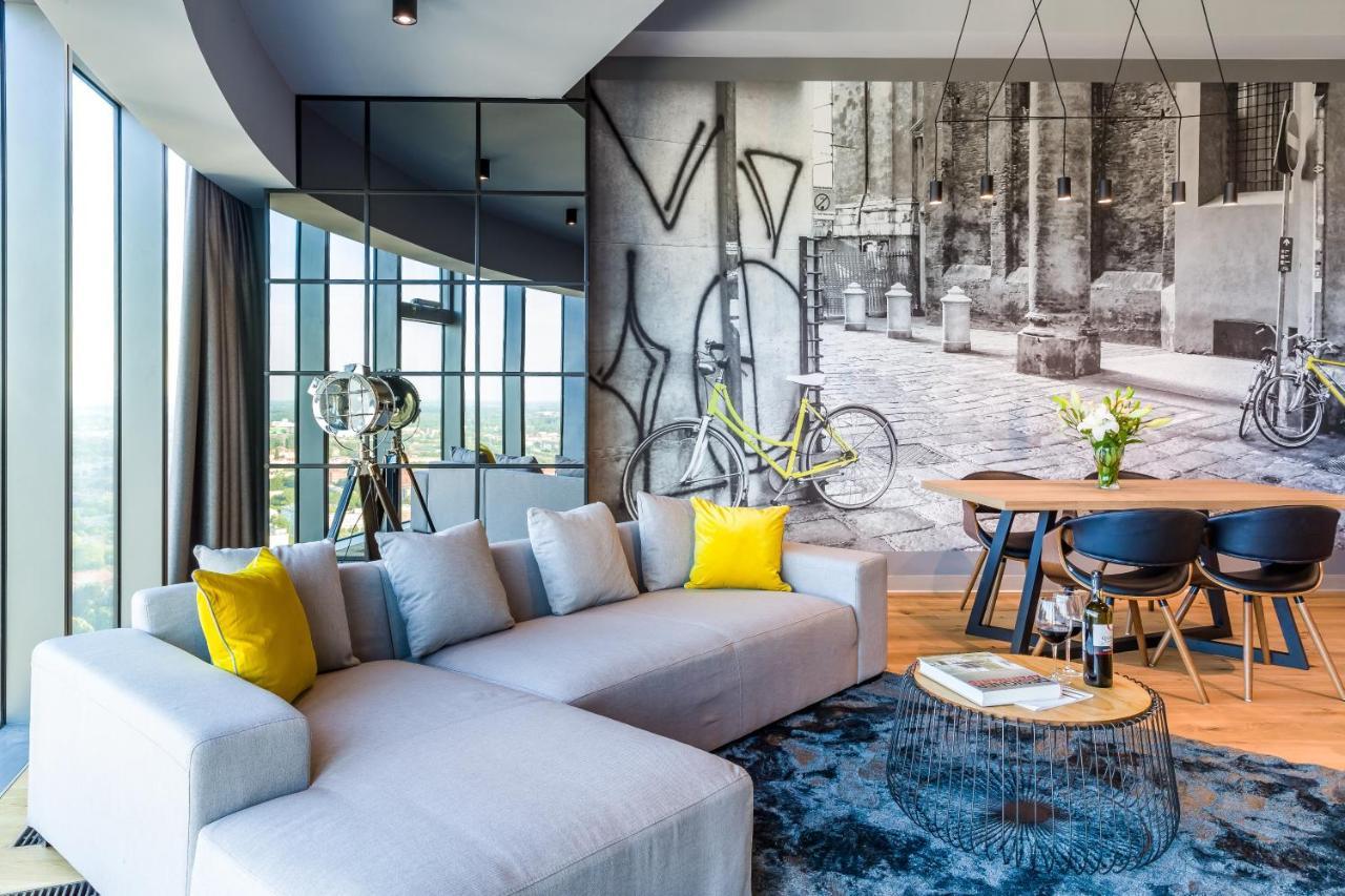 Apartamenty Sky Tower Wrocław Eksteriør billede