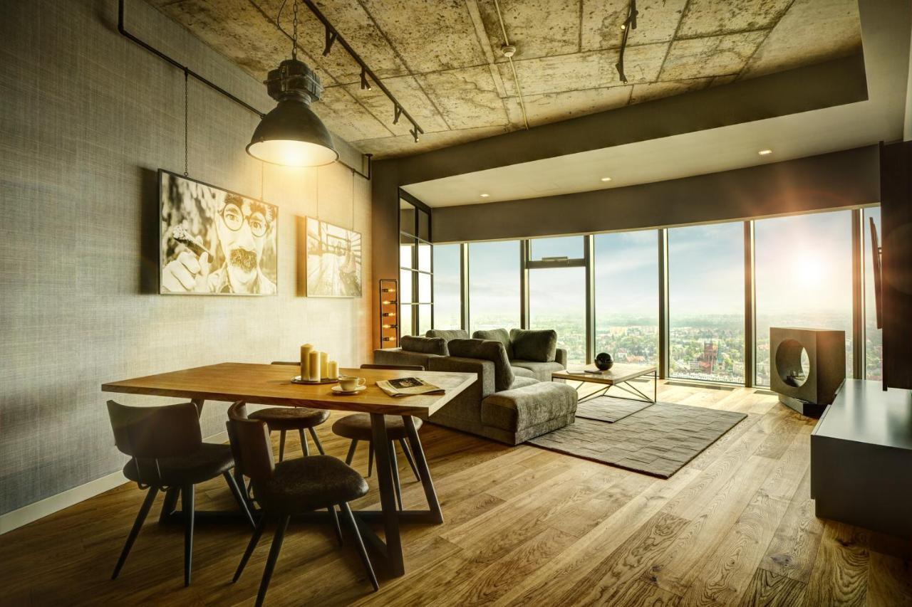 Apartamenty Sky Tower Wrocław Eksteriør billede
