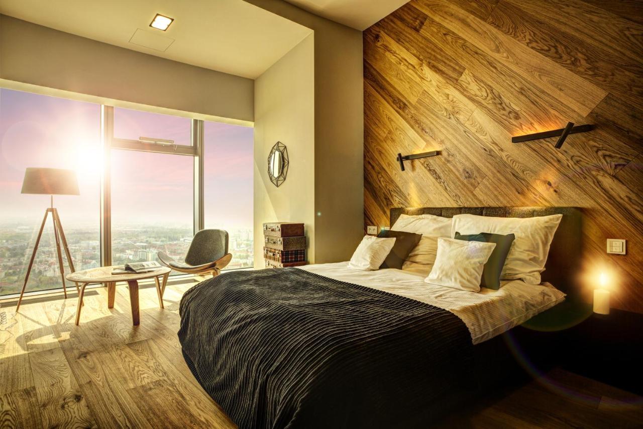 Apartamenty Sky Tower Wrocław Eksteriør billede