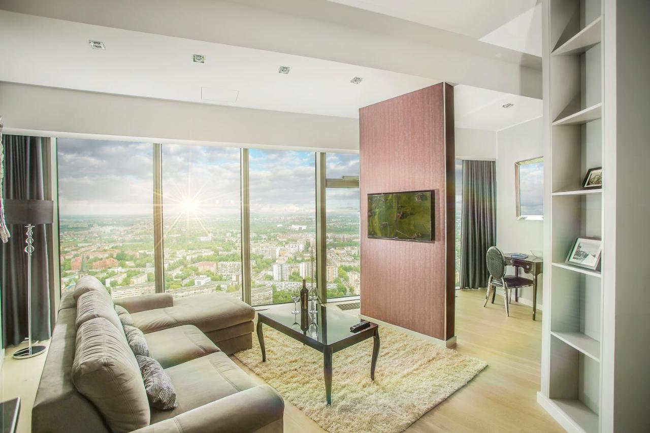 Apartamenty Sky Tower Wrocław Eksteriør billede