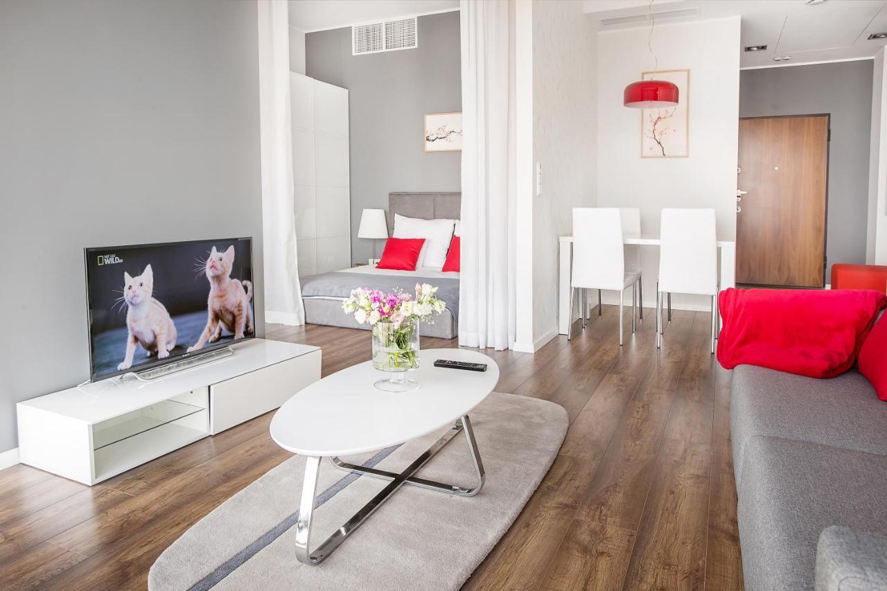 Apartamenty Sky Tower Wrocław Eksteriør billede