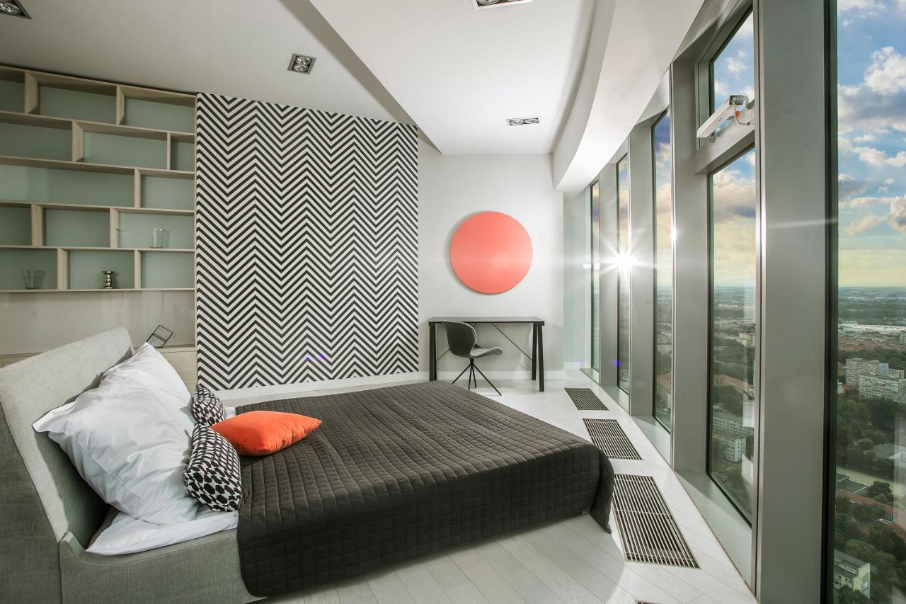 Apartamenty Sky Tower Wrocław Eksteriør billede
