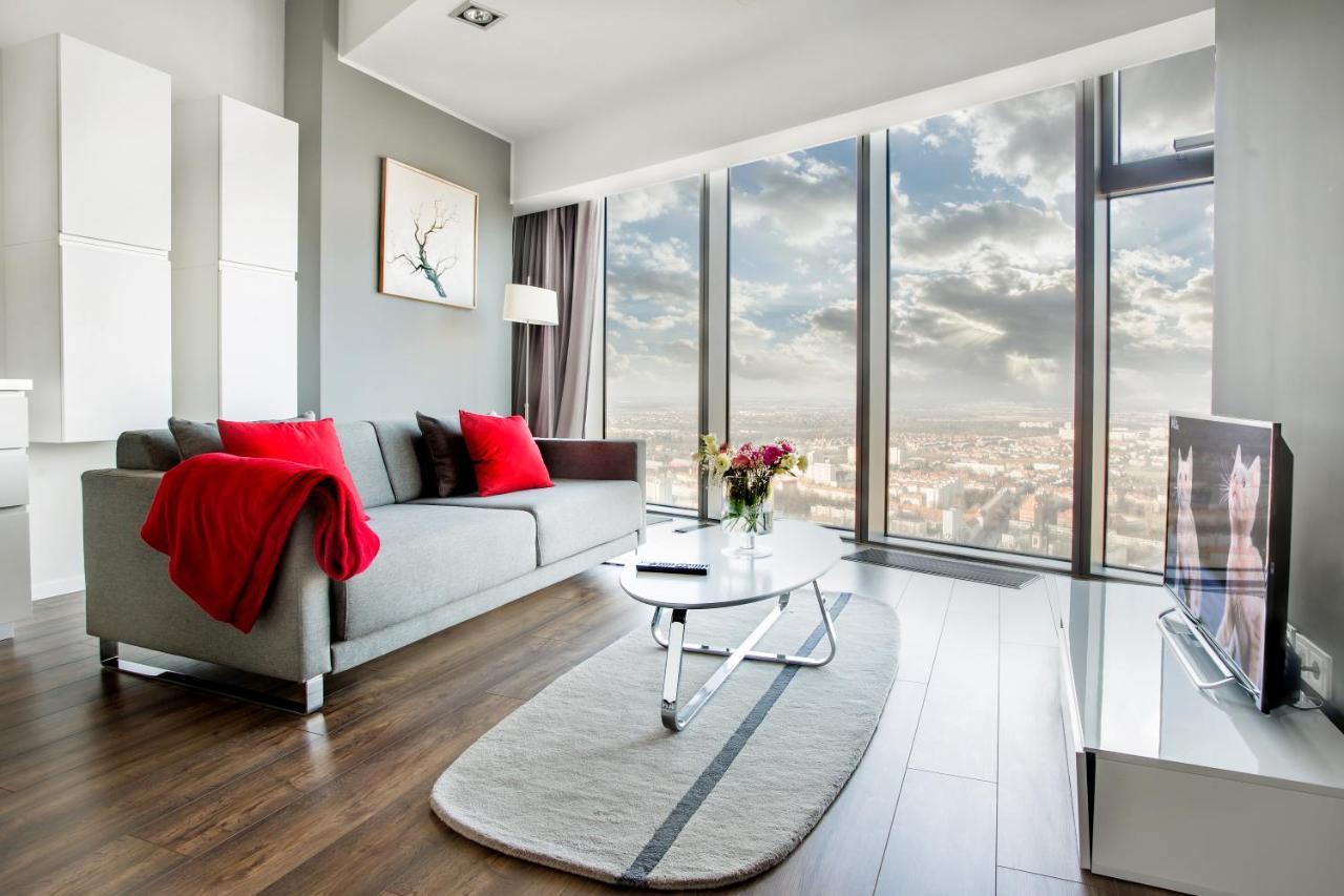 Apartamenty Sky Tower Wrocław Eksteriør billede
