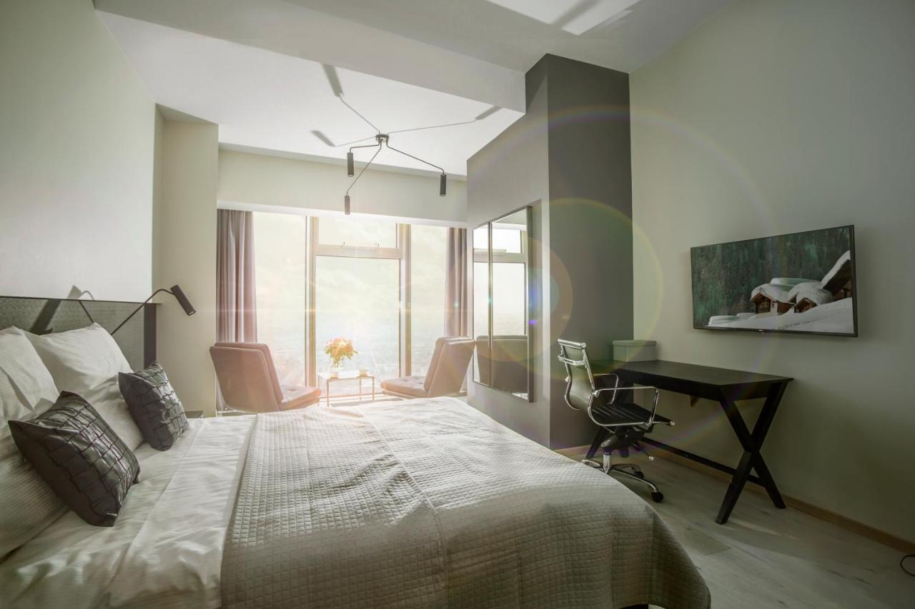 Apartamenty Sky Tower Wrocław Eksteriør billede