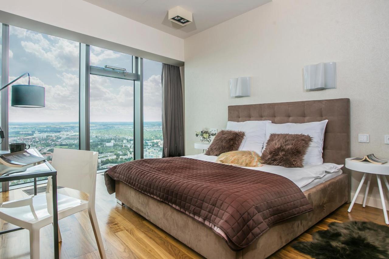 Apartamenty Sky Tower Wrocław Eksteriør billede