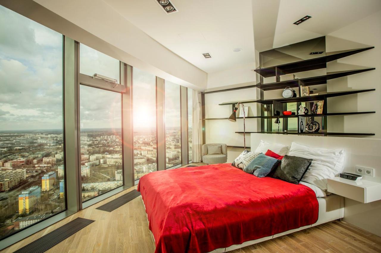 Apartamenty Sky Tower Wrocław Eksteriør billede