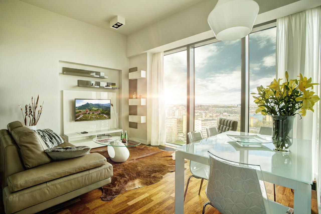 Apartamenty Sky Tower Wrocław Eksteriør billede