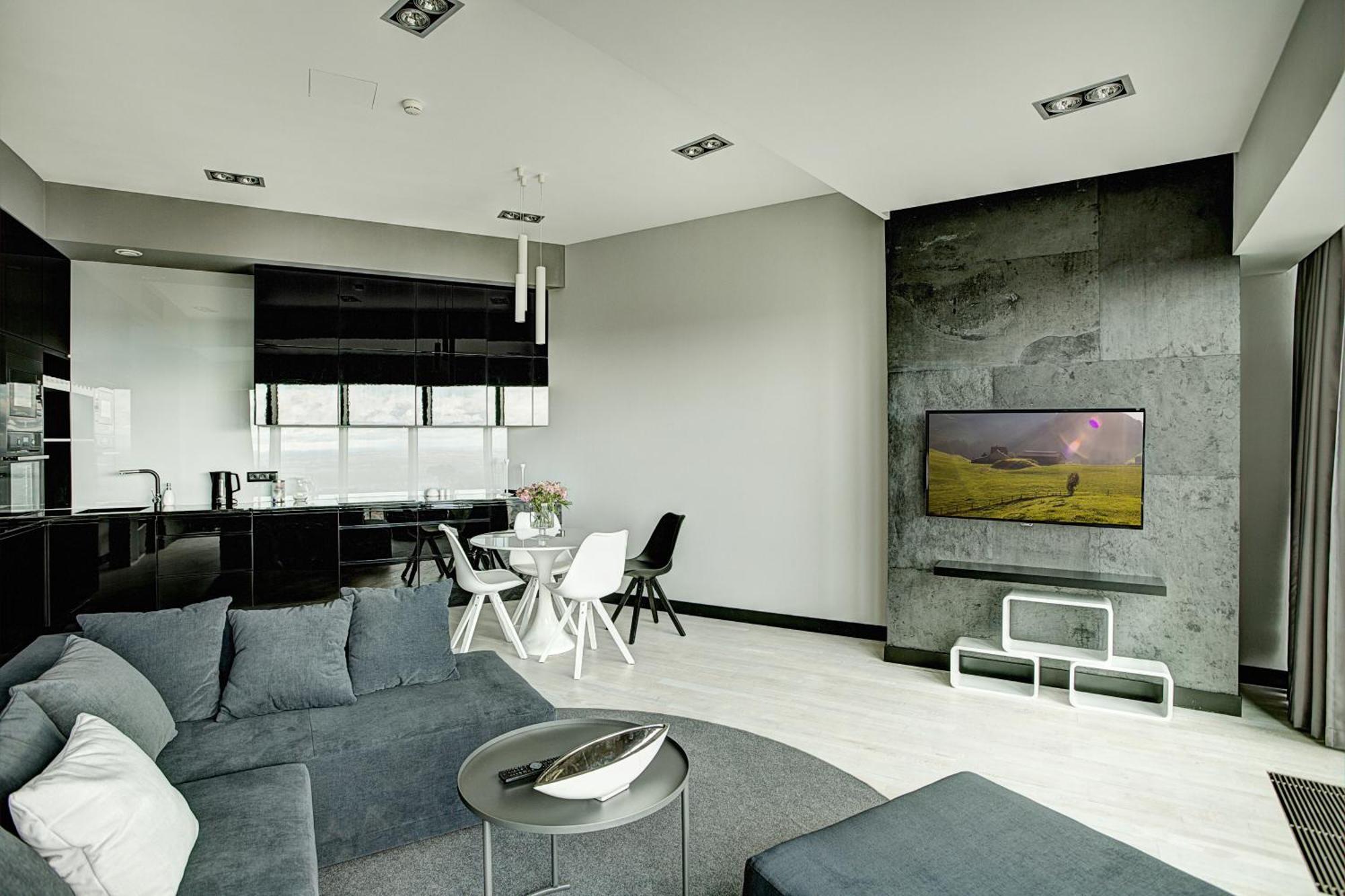 Apartamenty Sky Tower Wrocław Eksteriør billede