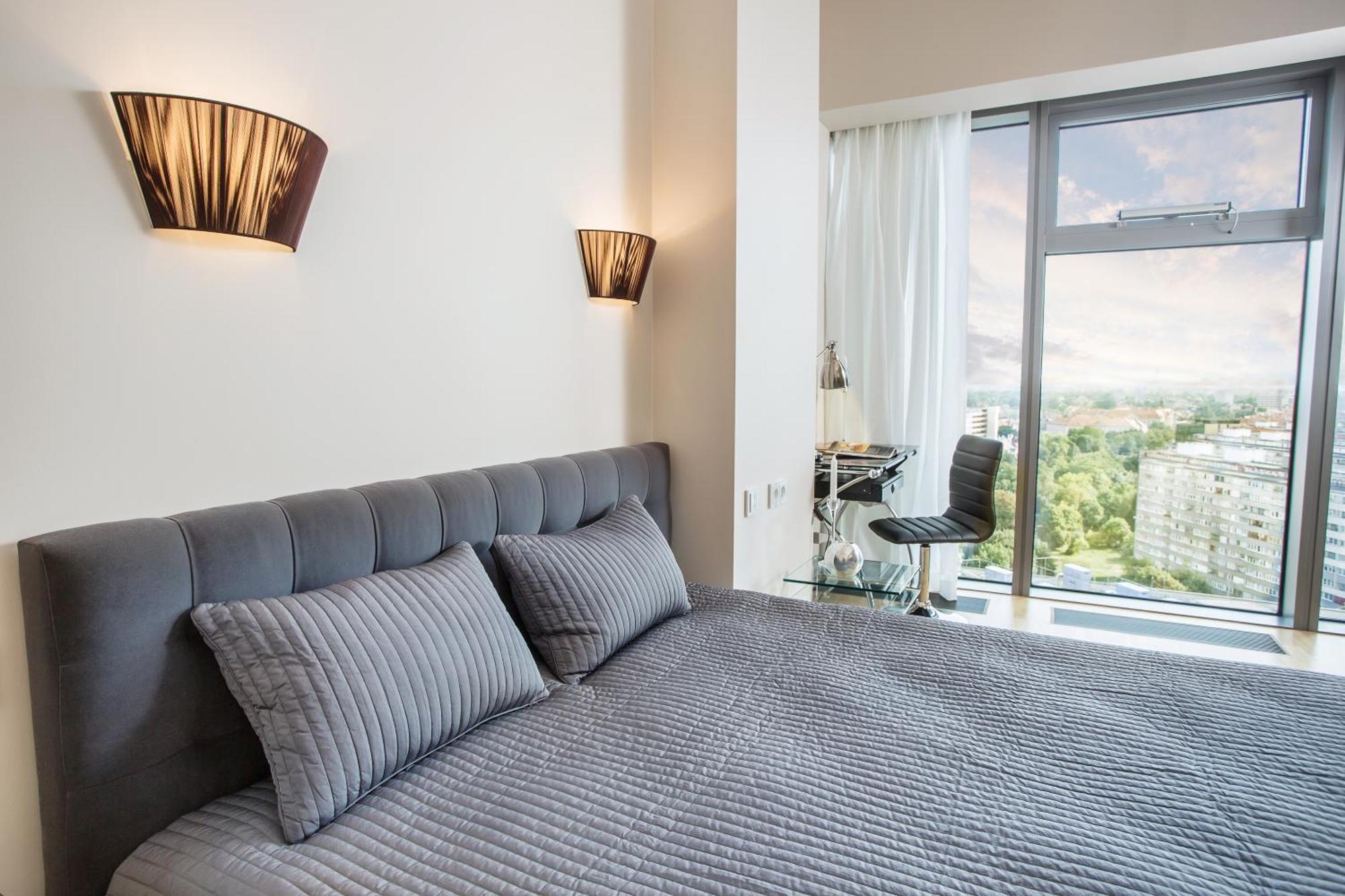 Apartamenty Sky Tower Wrocław Eksteriør billede