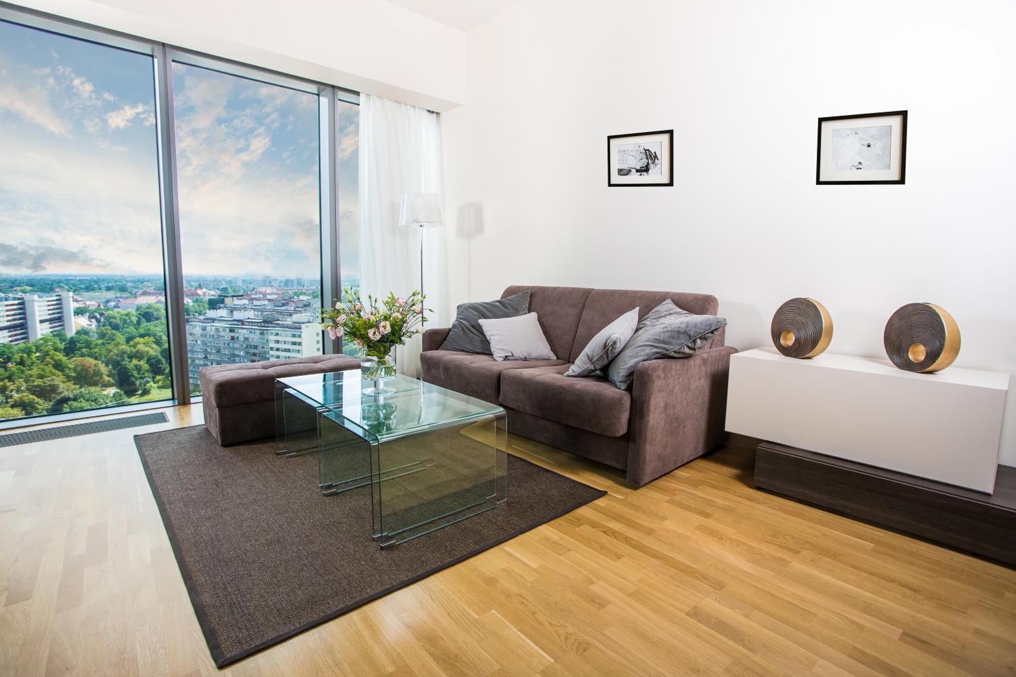 Apartamenty Sky Tower Wrocław Eksteriør billede